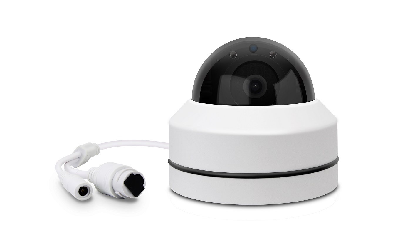 2.5 inch network HD MINI metal hemisphere 4x zoom surveillance camera